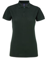Asquith & Fox Women’s Polycotton Blend Polo Shirt - Bottle / XS - Shirts