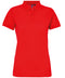 Asquith & Fox Women’s polycotton blend polo Cherry Red