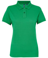 Asquith & Fox Women’s Polycotton Blend Polo Shirt - Kelly / XS - Shirts