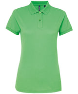 Asquith & Fox Women’s Polycotton Blend Polo Shirt - Lime / XS - Shirts