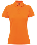 Asquith & Fox Women’s Polycotton Blend Polo Shirt - Orange / XS - Shirts