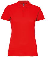 Asquith & Fox Women’s Polycotton Blend Polo Shirt - Red / XS - Shirts