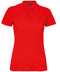 Asquith & Fox Women’s polycotton blend polo Red