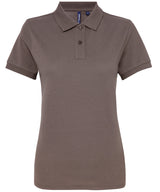 Asquith & Fox Women’s Polycotton Blend Polo Shirt - Slate / XS - Shirts