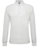 Asquith & Fox Mens classic fit long sleeved polo