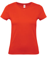 B&C Collection E150 Short Sleeve T-Shirt Women - Fire Red / XS - T-Shirts