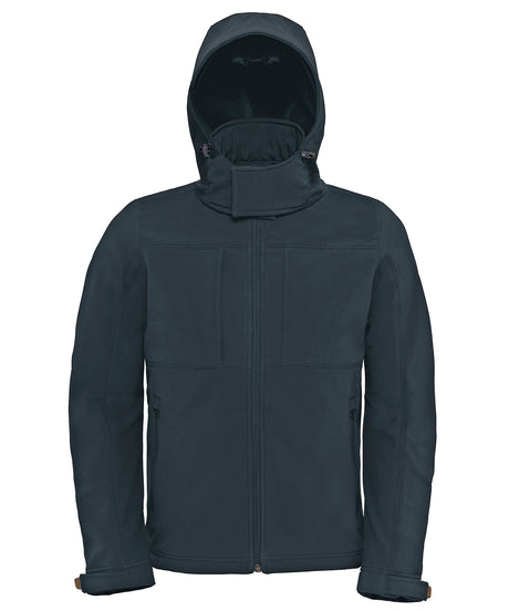 B&C Collection Hooded softshell men