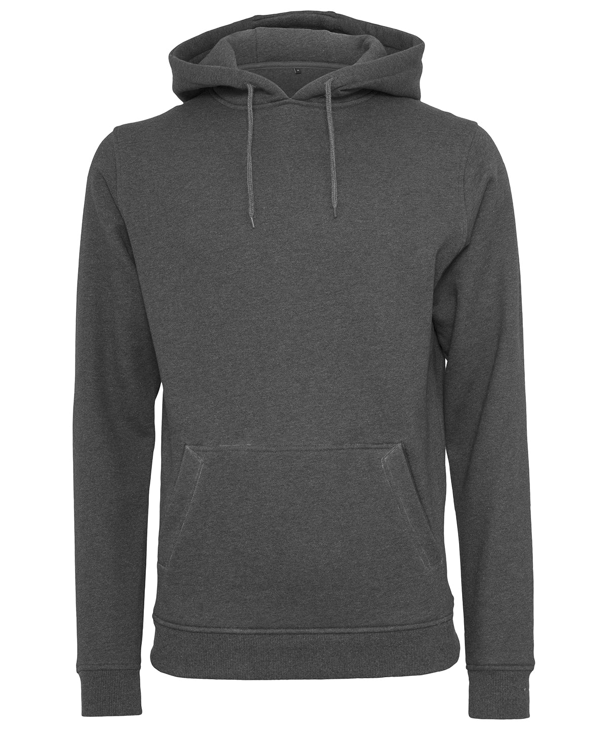 Build Your Brand Heavy Hoodie Charcoal
