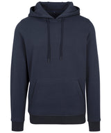Build Your Brand Heavy Cotton Blend Hoodie - Navy / XS - Hoodies
