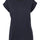 Build Your Brand Womens Extended Shoulder Tee Navy