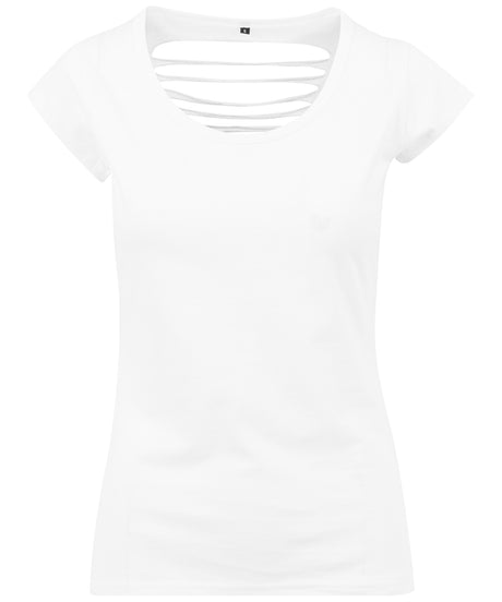 Build Your Brand Womens back cut tee