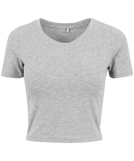 Build Your Brand Womens Cropped Tee