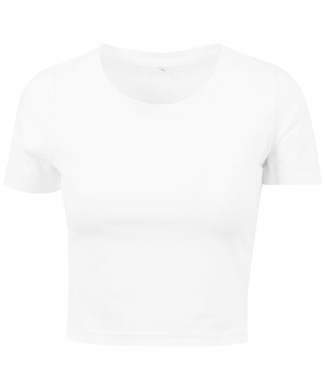 Build Your Brand Womens cropped tee