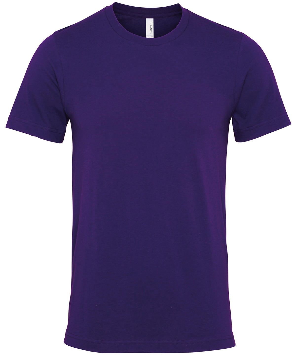 Bella Canvas Unisex Jersey crew neck t-shirt Team Purple