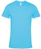 Bella Canvas Unisex Jersey crew neck t-shirt Turquoise