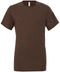 Bella Canvas Unisex triblend crew neck t-shirt Brown Triblend