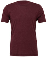 Bella Canvas Unisex Triblend Crew Neck T-shirt - Maroon / XS - T-Shirts