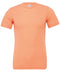 Bella Canvas Unisex triblend crew neck t-shirt Orange Triblend