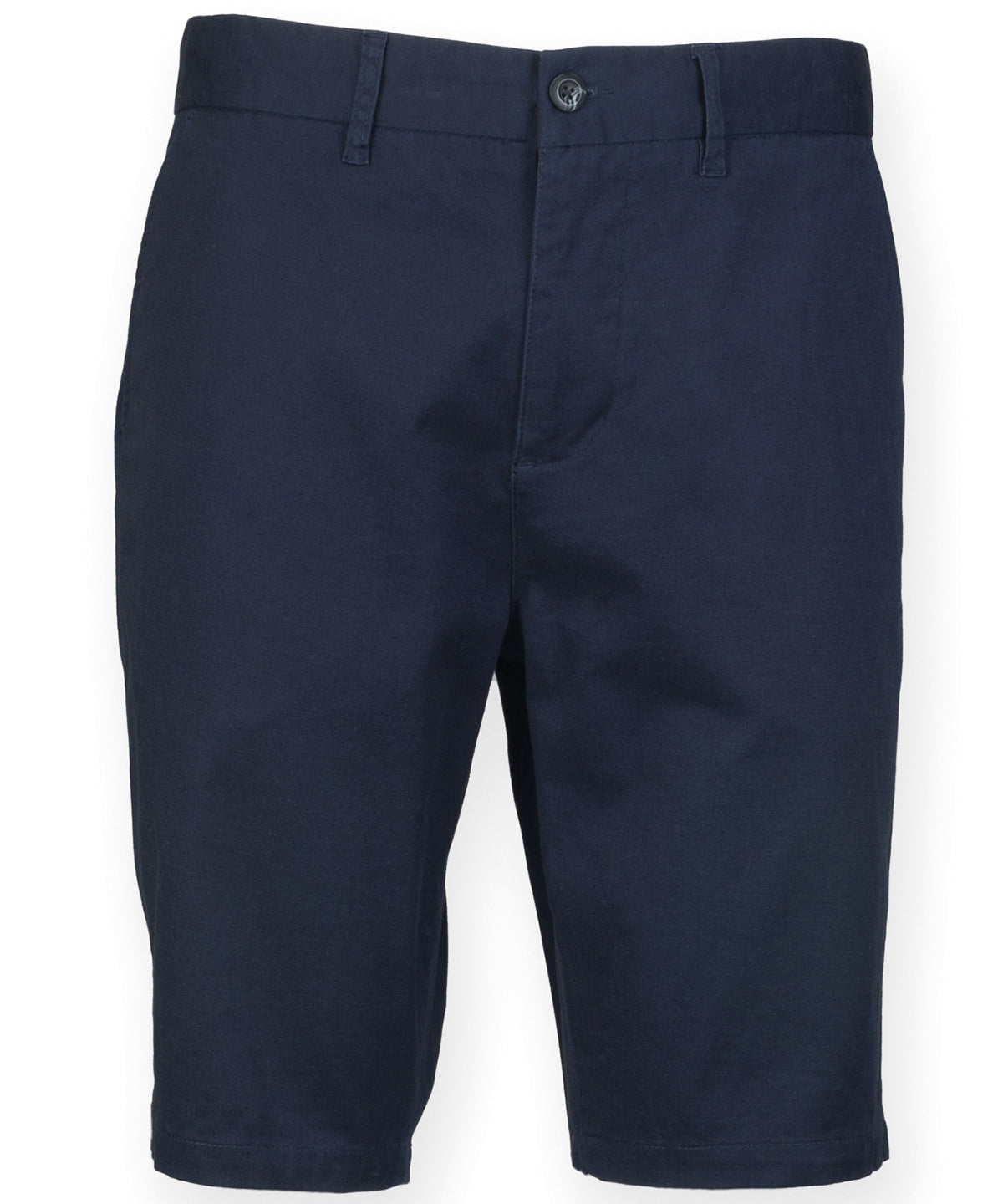 Front Row Stretch Chino Shorts - Navy / 30’’ Waist / Male