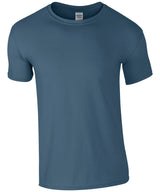 Gildan Softstyle adult ringspun t-shirt Indigo Blue - S - T-Shirts