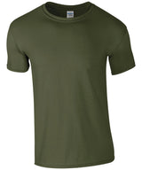 Gildan Softstyle adult ringspun t-shirt Military Green - S - T-Shirts