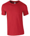 Gildan Softstyle adult ringspun t-shirt Red