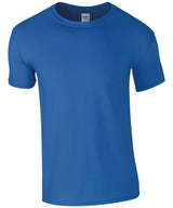 Gildan Softstyle adult ringspun t-shirt Royal - S - T-Shirts