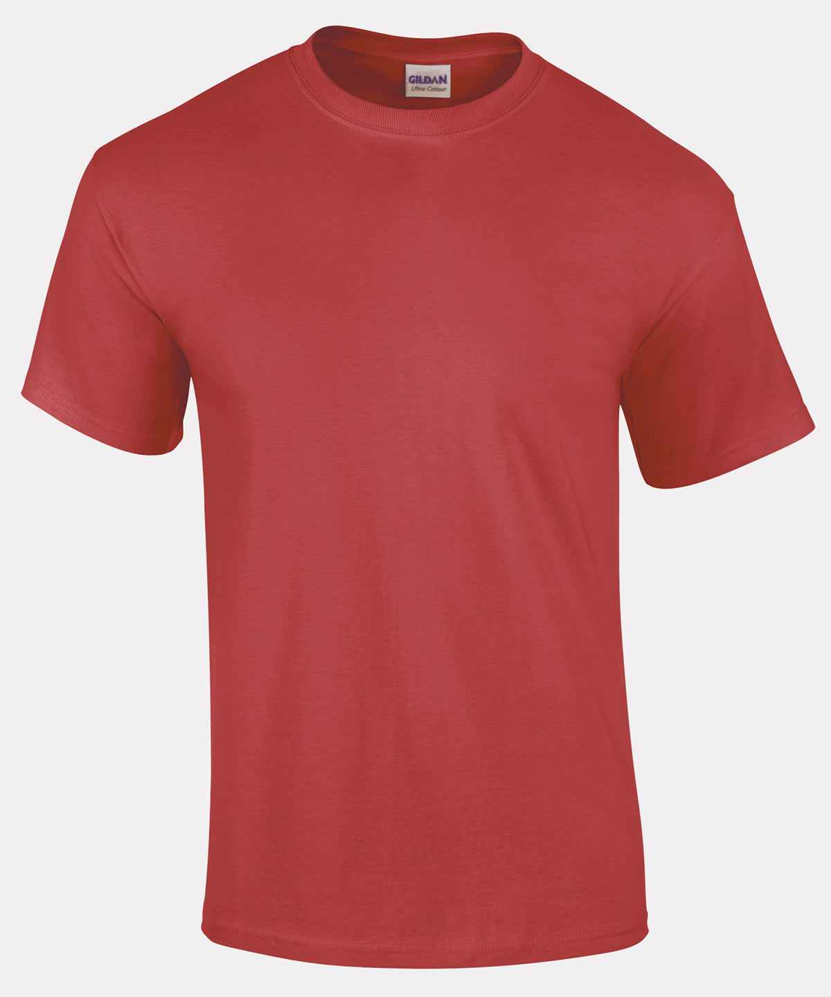 Gildan Ultra Cotton adult t-shirt Heather Cardinal