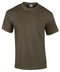 Gildan Ultra Cotton adult t-shirt Military Green