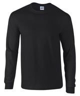 Gildan Ultra Cotton adult long sleeve t-shirt Black - S - T-Shirts
