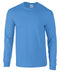 Gildan Ultra Cotton adult long sleeve t-shirt Carolina Blue