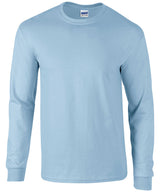 Gildan Ultra Cotton adult long sleeve t-shirt Light Blue - S - T-Shirts