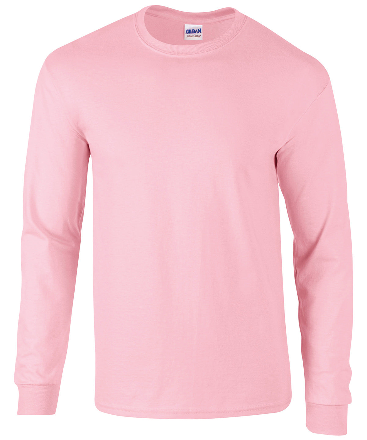 Gildan Ultra Cotton adult long sleeve t-shirt Light Pink
