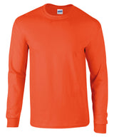Gildan Ultra Cotton adult long sleeve t-shirt Orange - S - T-Shirts