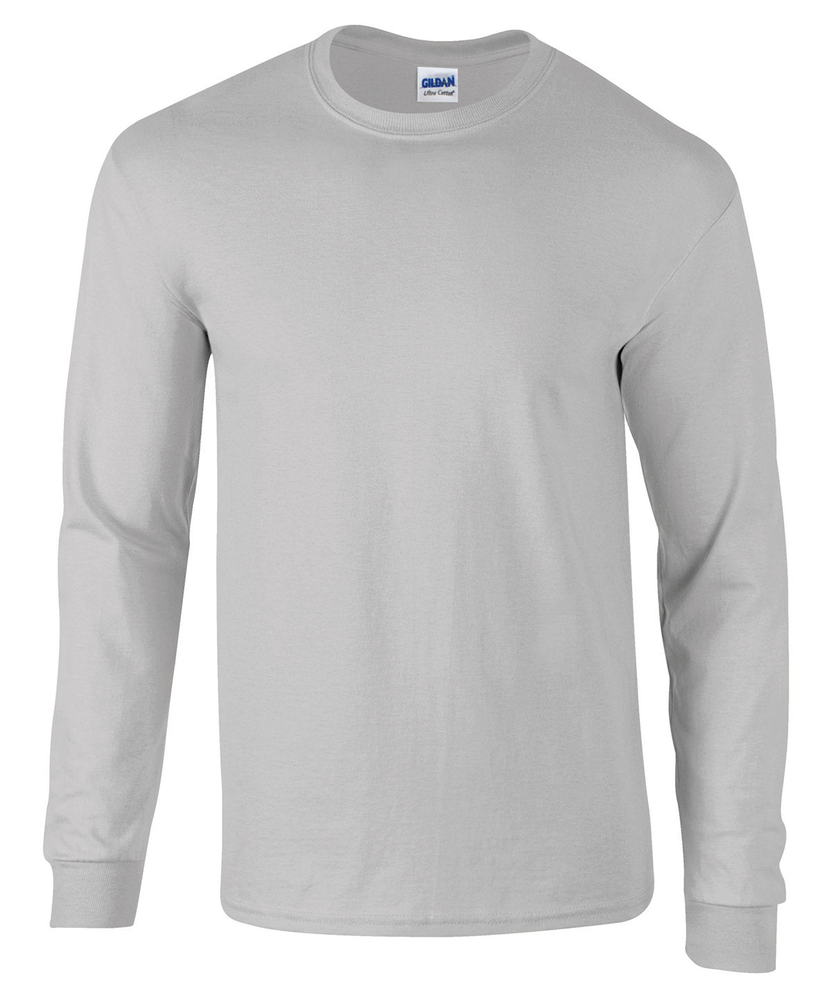 Gildan Ultra Cotton adult long sleeve t-shirt Sport Grey