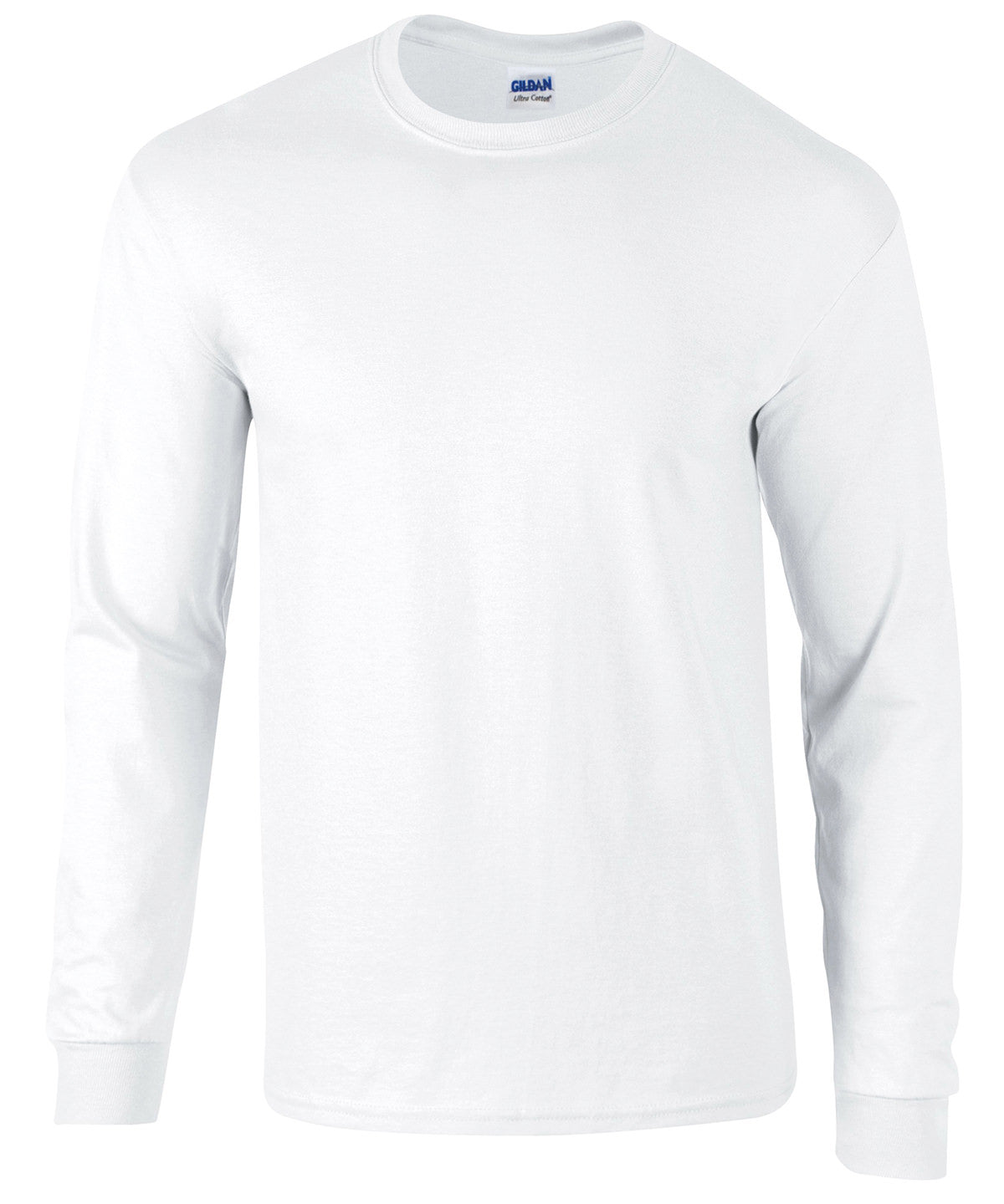 Gildan Ultra Cotton adult long sleeve t-shirt White