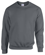 Gildan Heavy Blend Adult Crew Neck Sweatshirt - Dark Heather / S - Sweatshirts