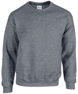 Gildan Heavy Blend Adult Crew Neck Sweatshirt - Graphite Heather / S - Sweatshirts