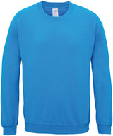 Gildan Heavy Blend Adult Crew Neck Sweatshirt - Sapphire / S - Sweatshirts