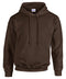 Gildan Heavy Blend hooded sweatshirt Dark Chocolate