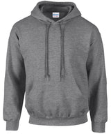 Gildan Heavy Blend Hooded Sweatshirt - Graphite Heather / S - Hoodies