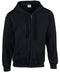 Gildan Heavy Blend full zip hooded sweatshirt Black