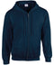 Gildan Heavy Blend full zip hooded sweatshirt Navy