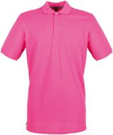 Henbury Micro-fine piqué polo shirt Fuchsia - S - Polo Shirts