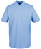 Henbury Micro-fine piqué polo shirt Mid Blue