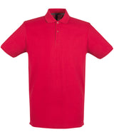 Henbury Micro-fine piqué polo shirt Vintage Red - S - Polo Shirts