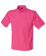 Henbury 65/35 Classic piqué polo shirt Fuchsia - S - Polo Shirts