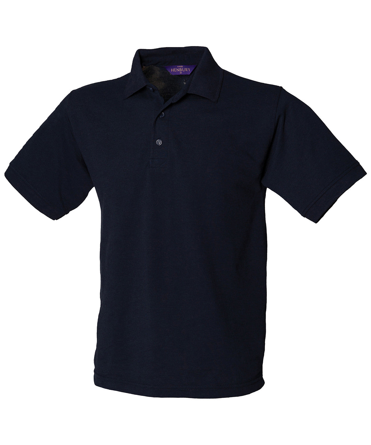 Henbury 65/35 Classic Piqué Polo Shirt Navy