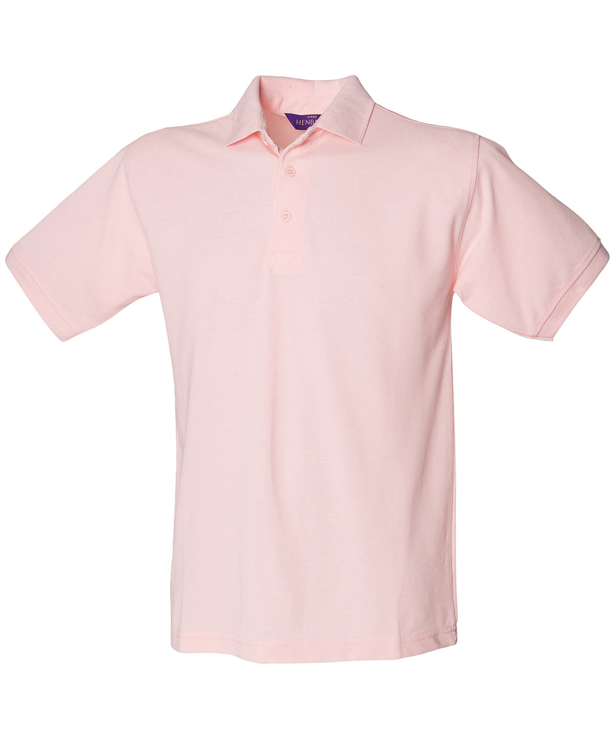 Henbury 65/35 Classic piqué polo shirt Pink