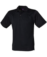 Henbury Coolplus Polo Shirt - Black / XXS - Shirts